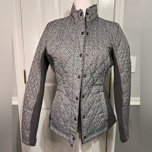 Merona Women's Gray Medium Jacket with Pockets Inside &‎ Out With Zipper & Snaps